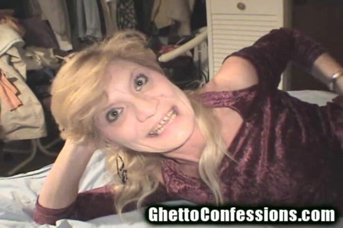Ghetto Confessions: La abuela monstruosa novia del ghetto chupando polla Geezer Gremlin