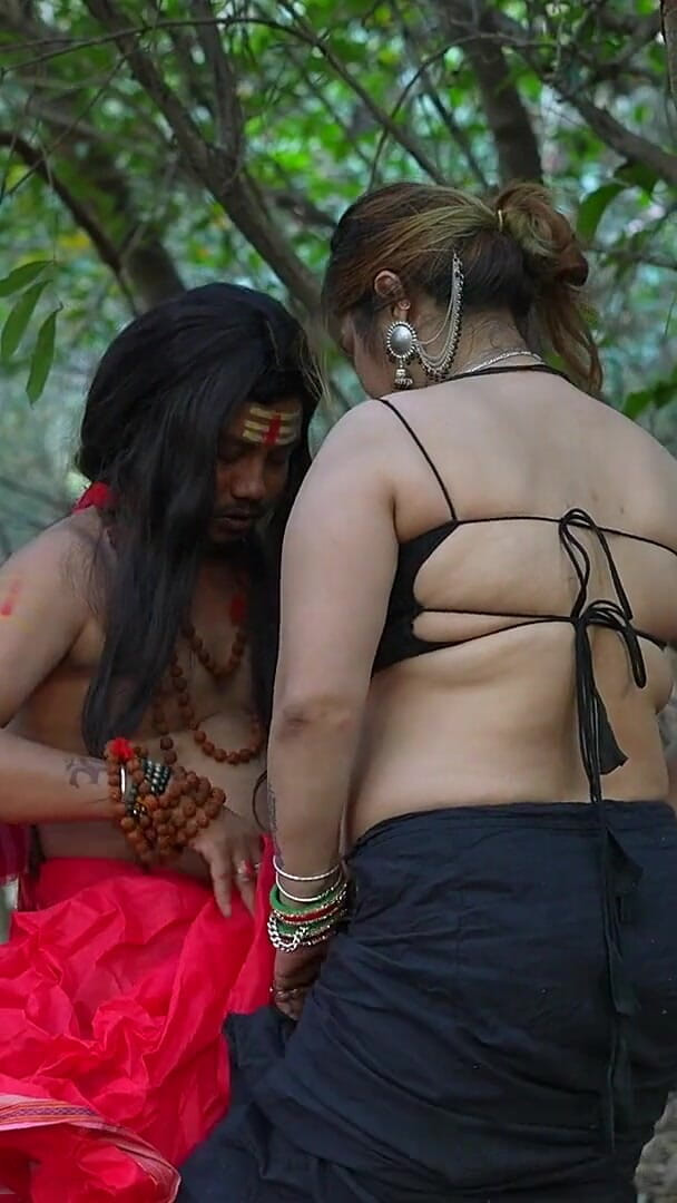 Mystic and Female Devotee (Tina Nandy 21)