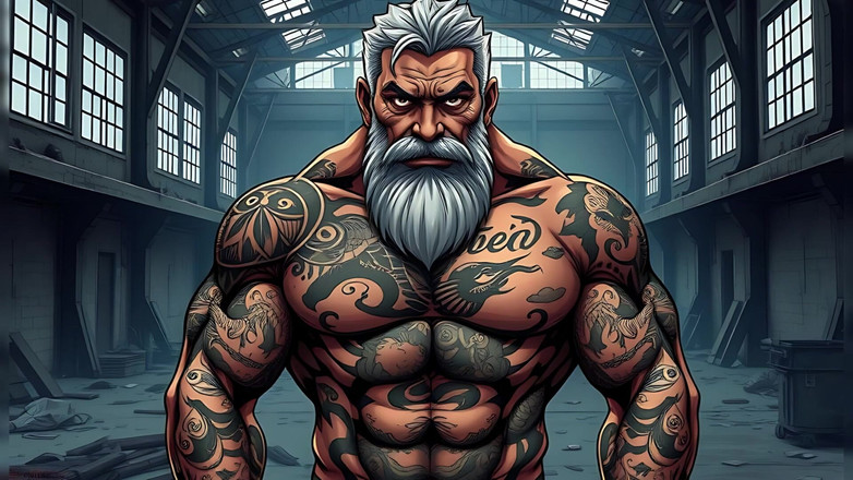 Erotic Man: Ai 근육 아빠 슬라이드쇼