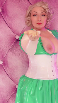 Pemeriksaan Perubatan Panas Untuk Anda... Dengan Joi - Fetish Getah Lateks Pin up MILF (Arya Grander)