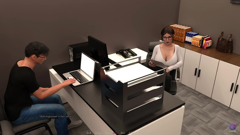 Gaming Anurag: Kancelář - celý příběh 1 - nadržená svůdná MILFka, která podvádí svého manžela...