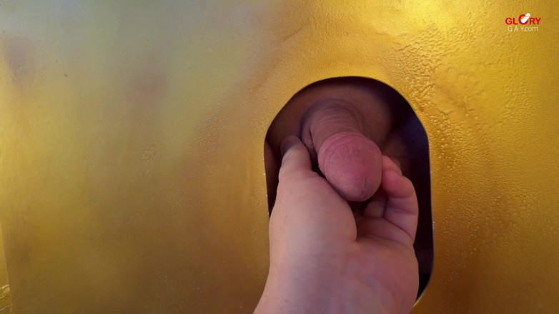 GLORYHOLEGAYS: Horny Little Stiff Daddy Cock Explodes Instantly - Balls Squeezed Tight &amp;...