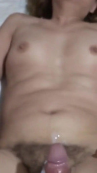I Make a Big Cumshot in the Delicious Hairy Pussy of My Wife's Stepsister