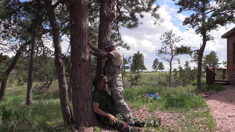 MasculineJason - Jason Collins: Jason Collins military hook-up in the woods!