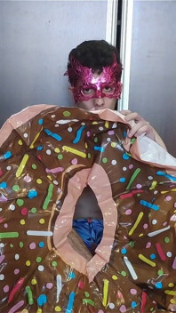 Far esplodere la mia ciambella gonfiabile in fretta!