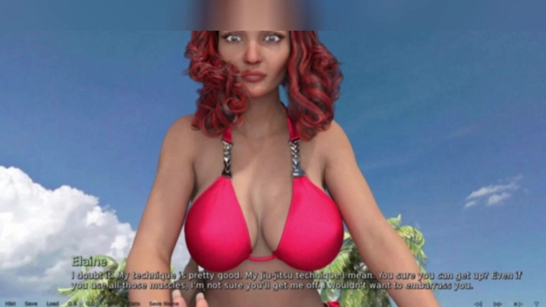 3DXXXTEEN2 Cartoon: Maak kennis met de nieuwe, verbeterde Elaine. 3D porno tekenfilmseks