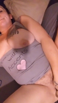 Hairy Pussy POV Solo Play