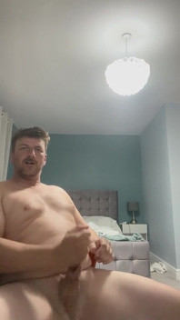 Horny Stepdaddy Wanks and Fingers Arse