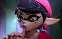 Velvixian 3D: Callie schattig aftrekken