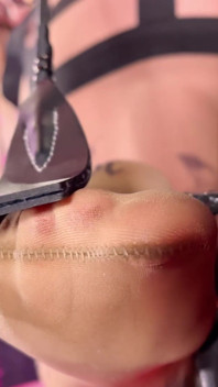POV View From Cage at Mistress Tasty Feet