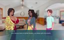 Porny Games: Sexnote par Jamliz - une adolescente indienne à forte poitrine se fait...