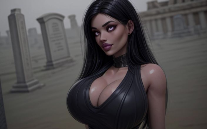 AI Porn: Женщина-готесс вдохновила хентай (слайд-шоу)