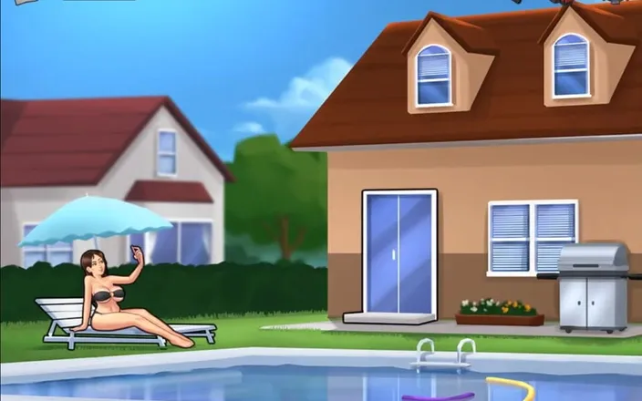 Miss Kitty 2K: Summertimesaga Jenny's Watcher-part 91