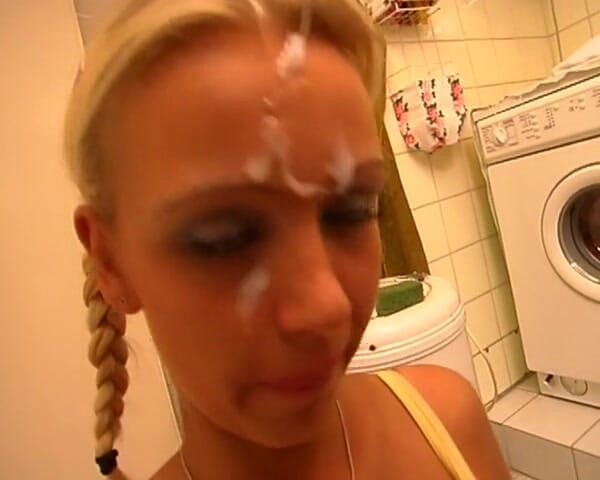 Busty German Sluts: A Busty College German Chick Got Banged in Bathroom