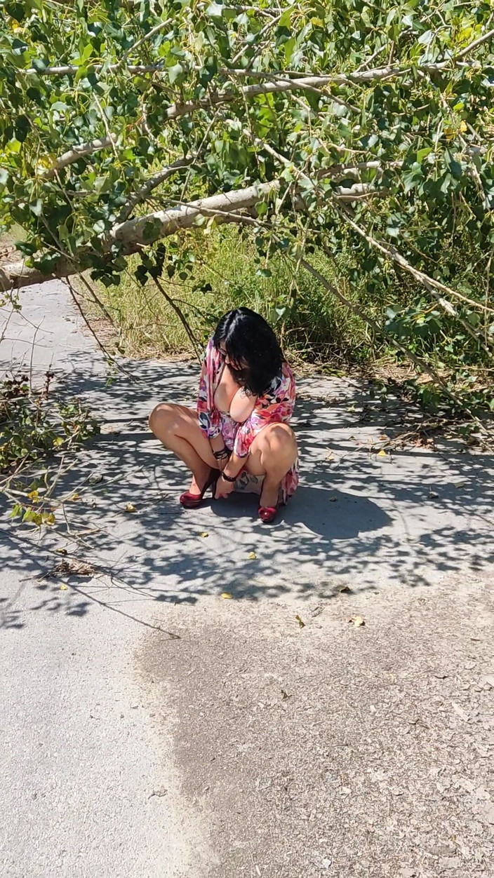 Toilet Mommy: 50+熟女在户外自慰