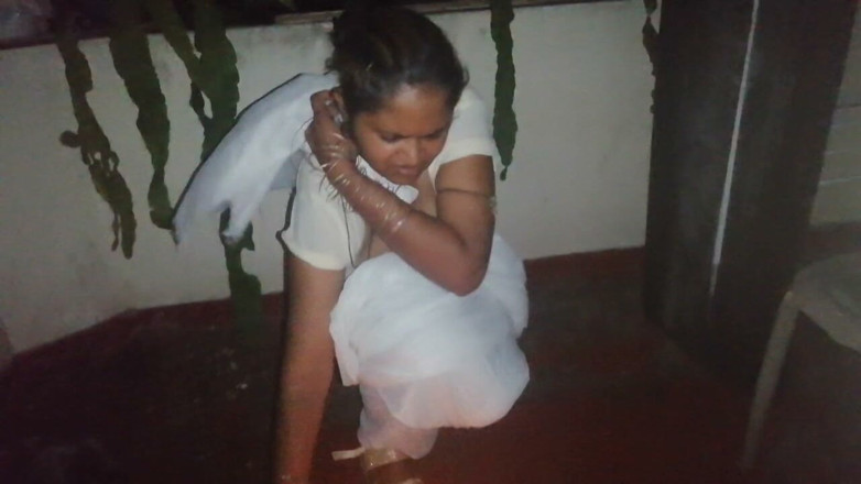 Tina Baby: Back From Kovil and She Looks so Sexy