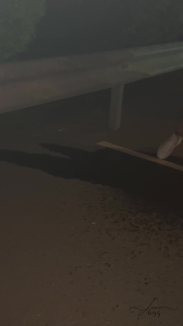 June695: Golden Shower on a Street