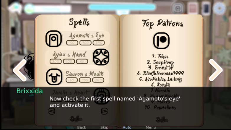 Johannes Gaming: Sexnote # 1 inizia ad imparare nuove abilità