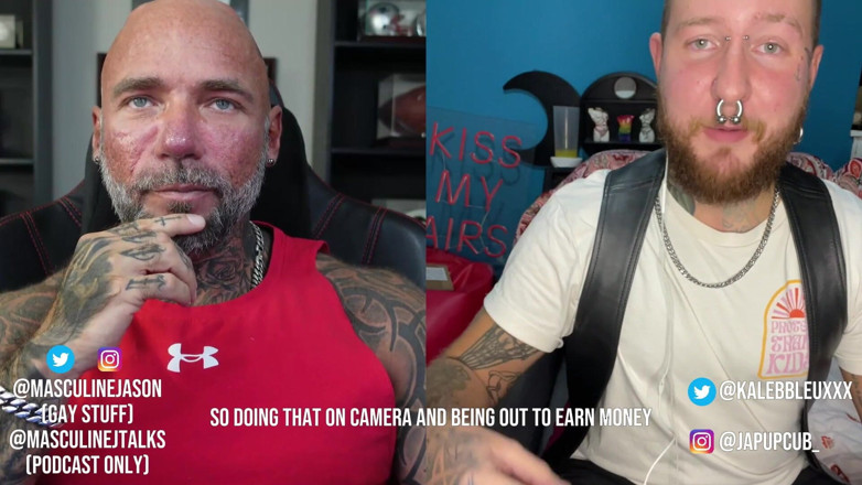 Raw and Uncensored with Masculine Jason: Confesiones de estrellas porno - Kaleb Bleu (episodio 123)