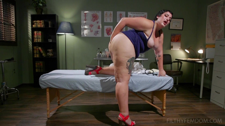 FilthyFemdom: Dr Mimosa bierze spermę z mimosą