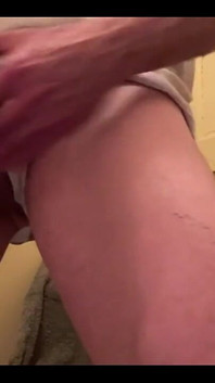 Bílá T / jockstrap Bate