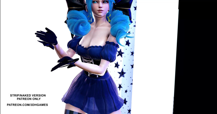 3D-Hentai Games: Bestie - Excuseme Gwen sexy kpop dance league of legends