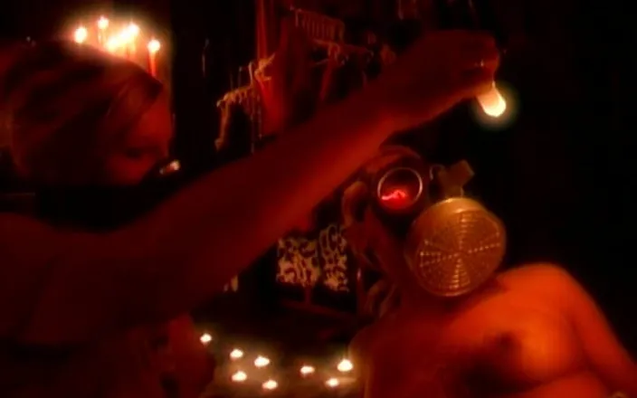 Male Dom - Spanking - BDSM: Erotic Wax Play with Two Gorgeous and Horny Lesbians