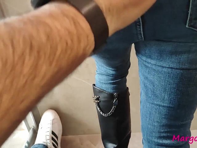 My Friend's Wife Catches Me in the Bathroom Touching Myself...i Fuck Her Hard Against the Wall (BlowjobQueen)