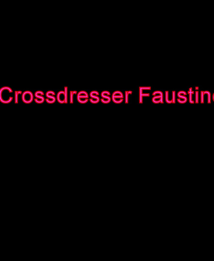 Faustine: Sexy crossdresser hot high heels and stockings
