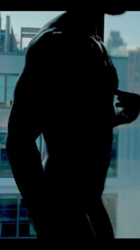Sehen Sie sich die Silhouette an
