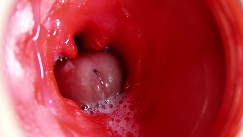 SEXY_GUYBEST: Cameră în interiorul pizdei: spermă puternică în pizdă! Cel mai bun asmr...