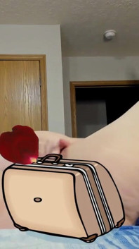 Mutandine coperte di sborra fantasia di impregnazione