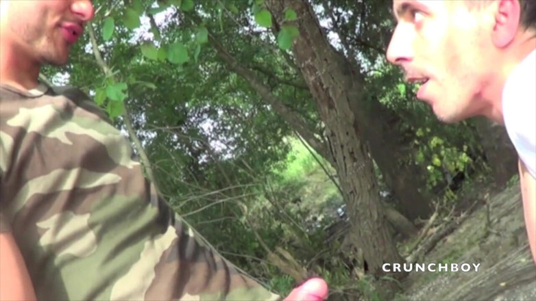 EXHIB BOYS: Gay dude fucked by young Latino military boy