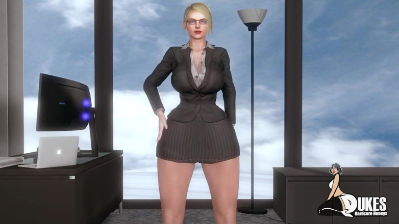 Dukes Hardcore Honeys: O femeie albă de succes este futută de partenerul ei...