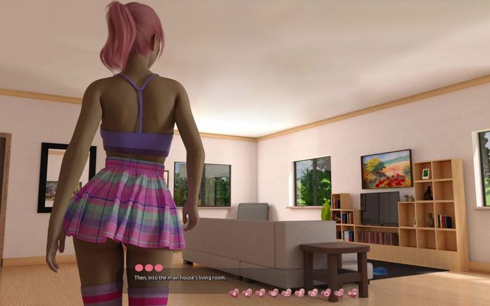 3D cartoon porn: Aider les chaudasses 39 - Belle entre secrètement à Alex Room et commence à...