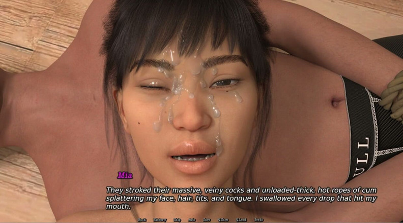 XXX Games Bunk: Broken in - gameplay - main peranan - isteri membersihkan hutang dengan kongkek...