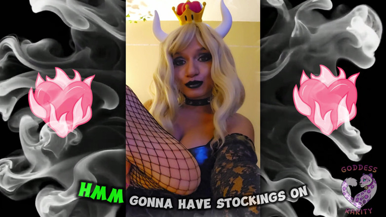 Goddess Rarity: เทพธิดาหายากแก้ผ้าเพื่อคุณเป็น bowsette