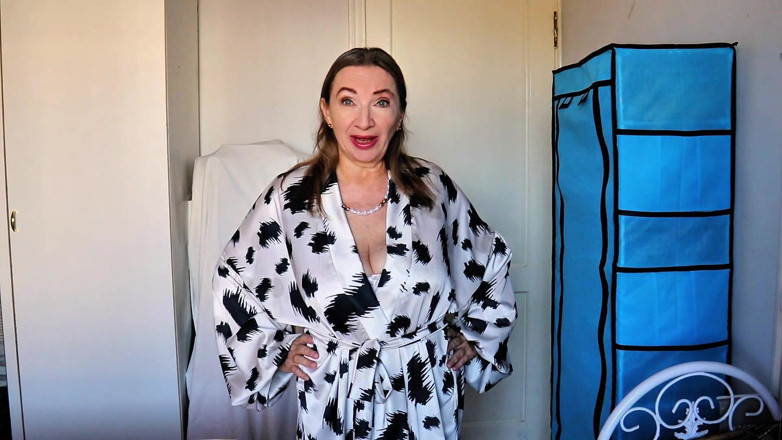 MariaOld: Stepmom Walks in, Finds Her Bra, and Lets Me Discover...