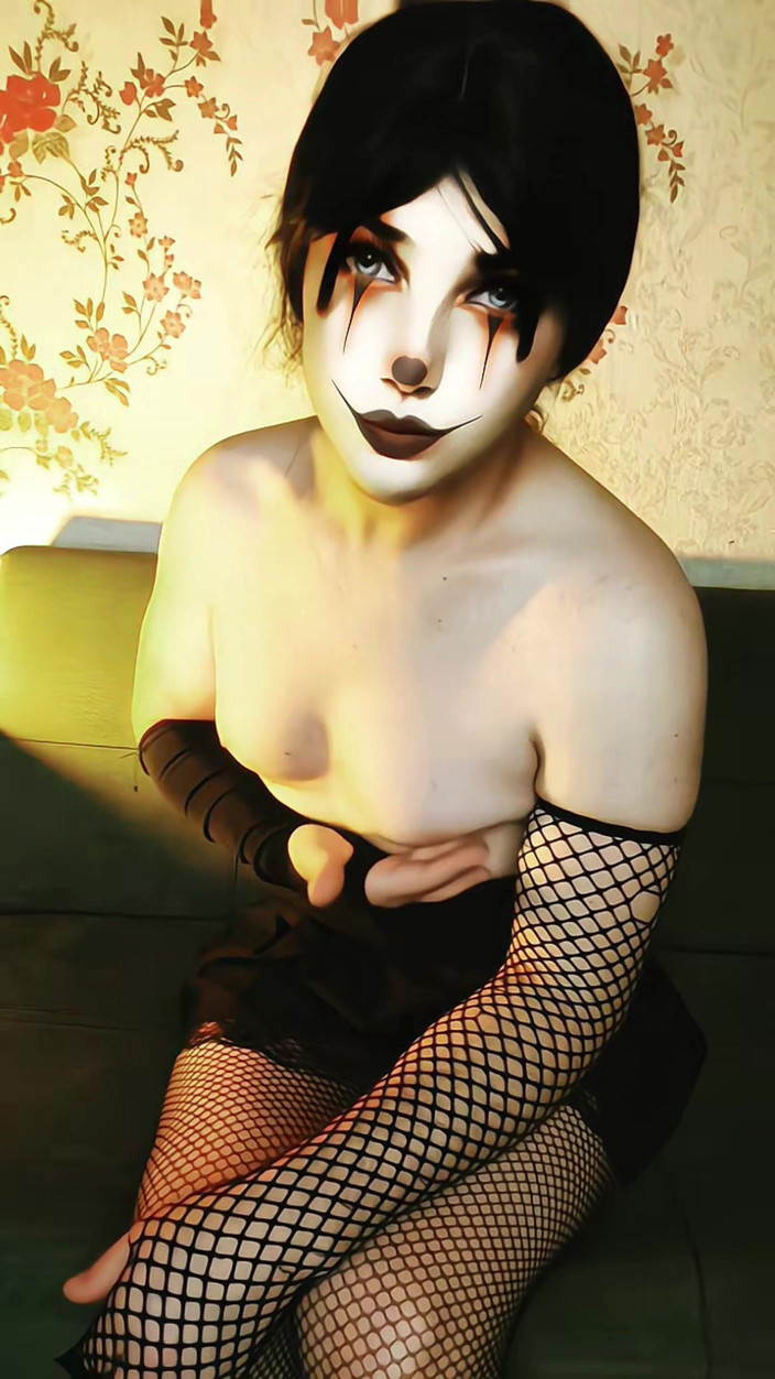 Kitty_Cross: Party Mini Dress Sissy White Body Big Ass Big Butt...