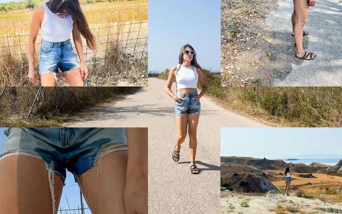 AproductionA: Talia Wetting Her Jeans and Panties on a Afternoon Walk