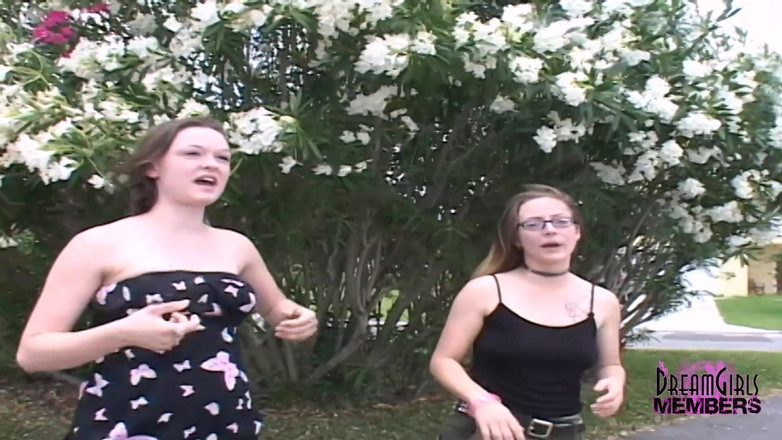 Dream Girls: Kari And Rose Risky Flashing In Ybor City