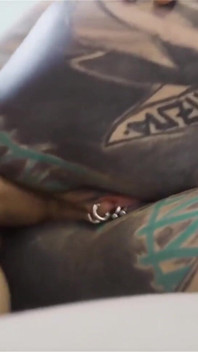 Fully Tattooed Girl Gets All Her Holes Pounded by a Huge Cock and Gets Cum in Her Anal Gape Double Penetration
