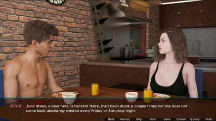 Visual Novels: Yaz kokusu bölüm 5 (üvey kız kardeş rotası)