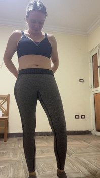 Legginsy przymierzone