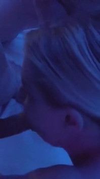 Blonde Sunny Sun Gets Gangbanged in Hotelroom by Huge Cocks