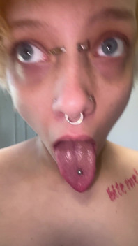 Mund-tour kein make-up, zähne, zunge uvula Mandeln überprüfen