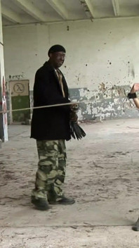 Black Sado Master Spank Subs