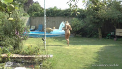 Miley Weasel: Perfekt blond tik knullad upp hennes röv !!