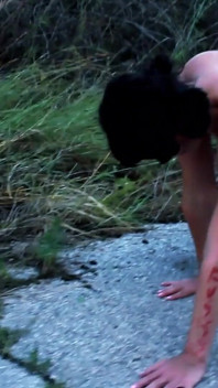 Slave Tih Outdoors to Entertain Strangers