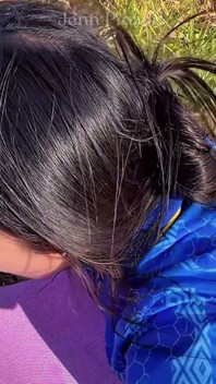 Krásná štíhlá Kolumbijka Jenn Pinzon dostává creampie na hoře se svým velkým zadkem